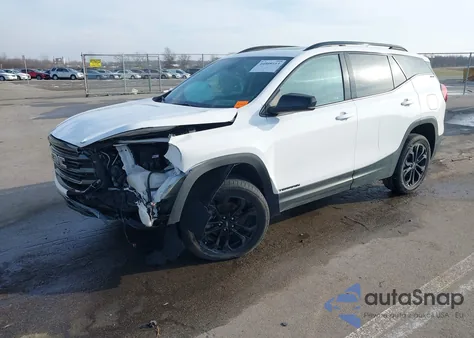 2021 GMC Terrain Fwd Sle из США, поврежденный, VIN 3GKALMEV0ML387783